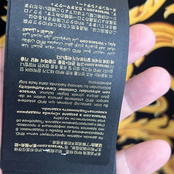 Versace Silk Baroque Long Sleeve Shirt - Picture 4 of 8